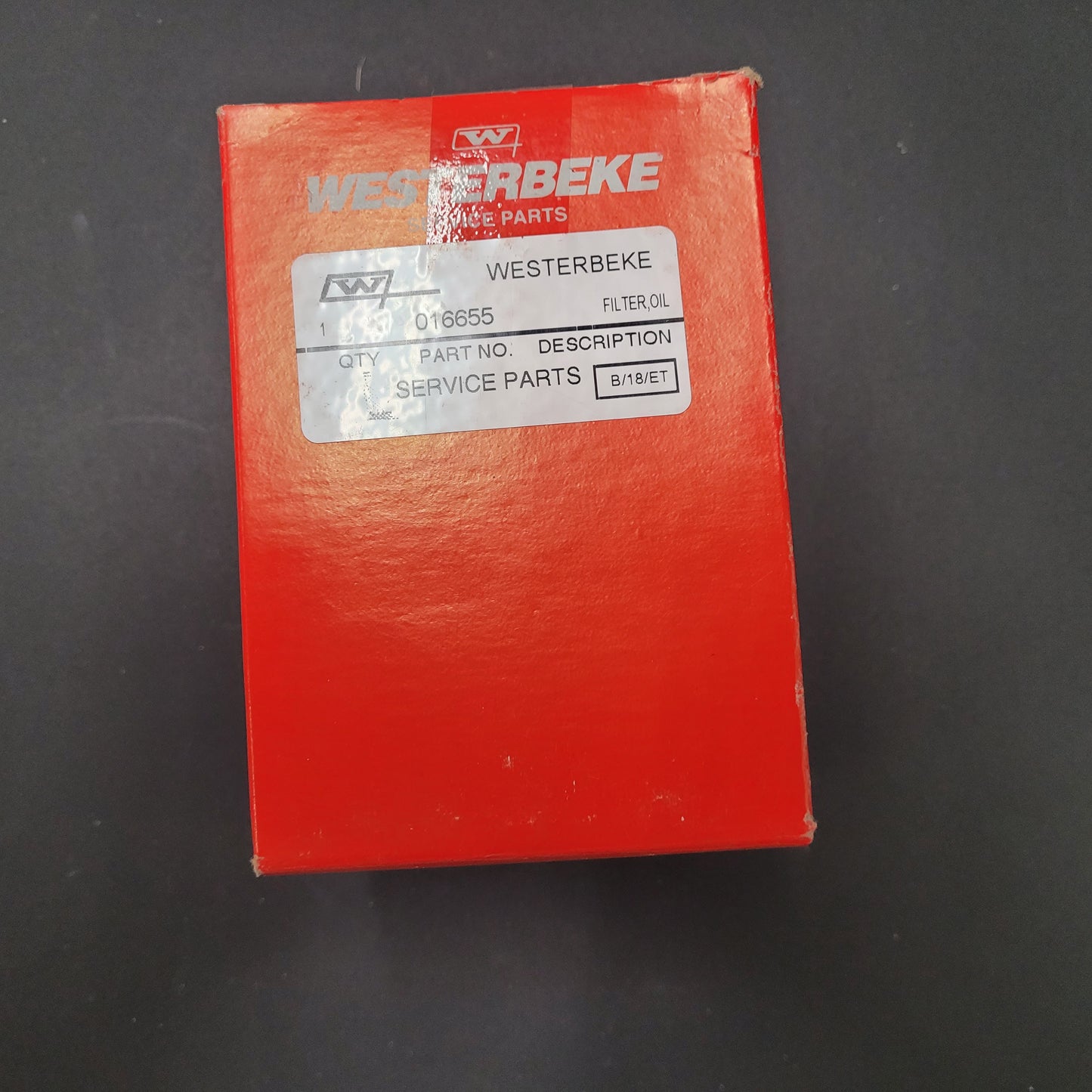 Westerbeke Oil filter