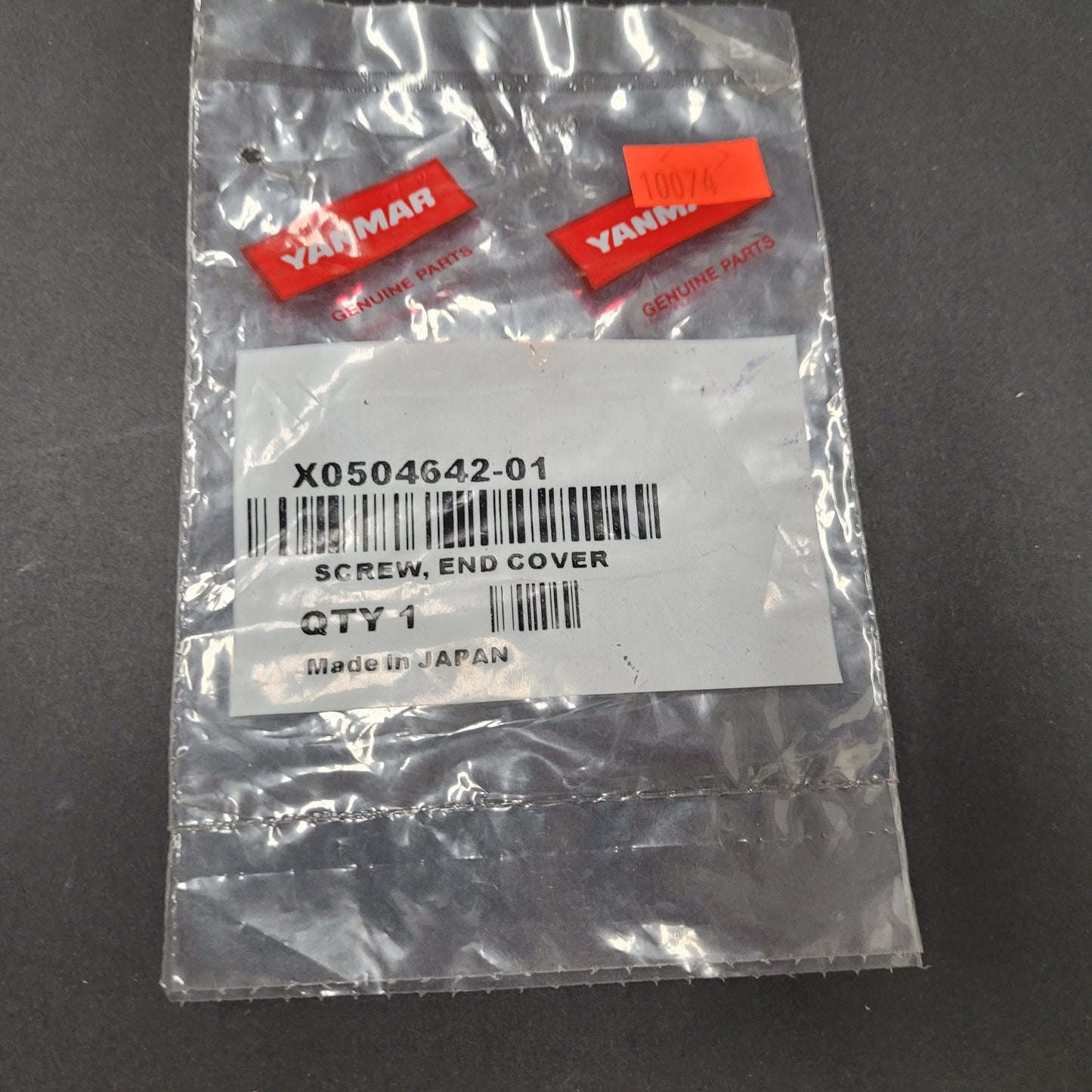 Yanmar SCREW, END COVER