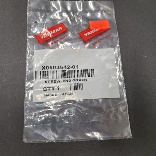 Yanmar SCREW, END COVER