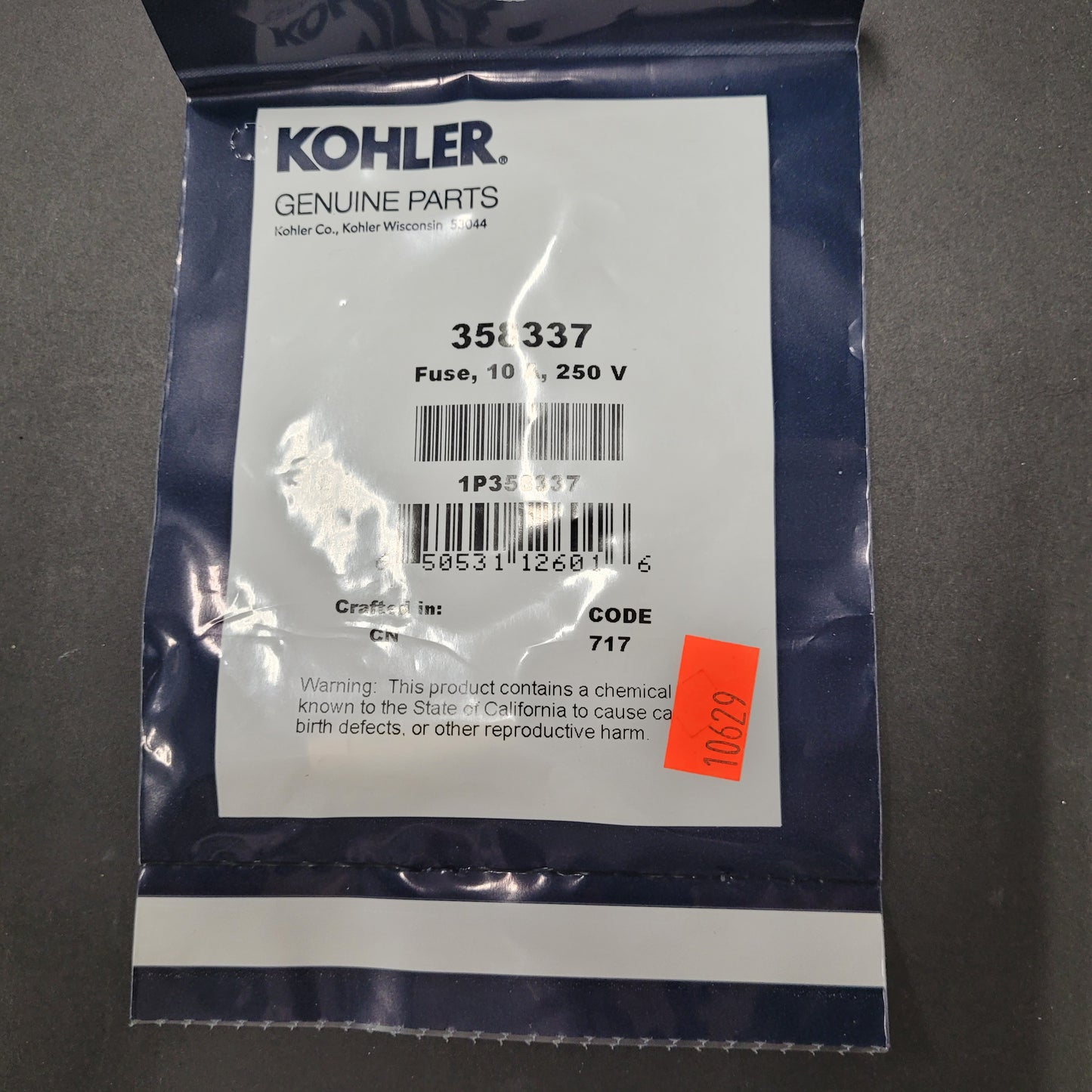 Kohler Fuse, 10A