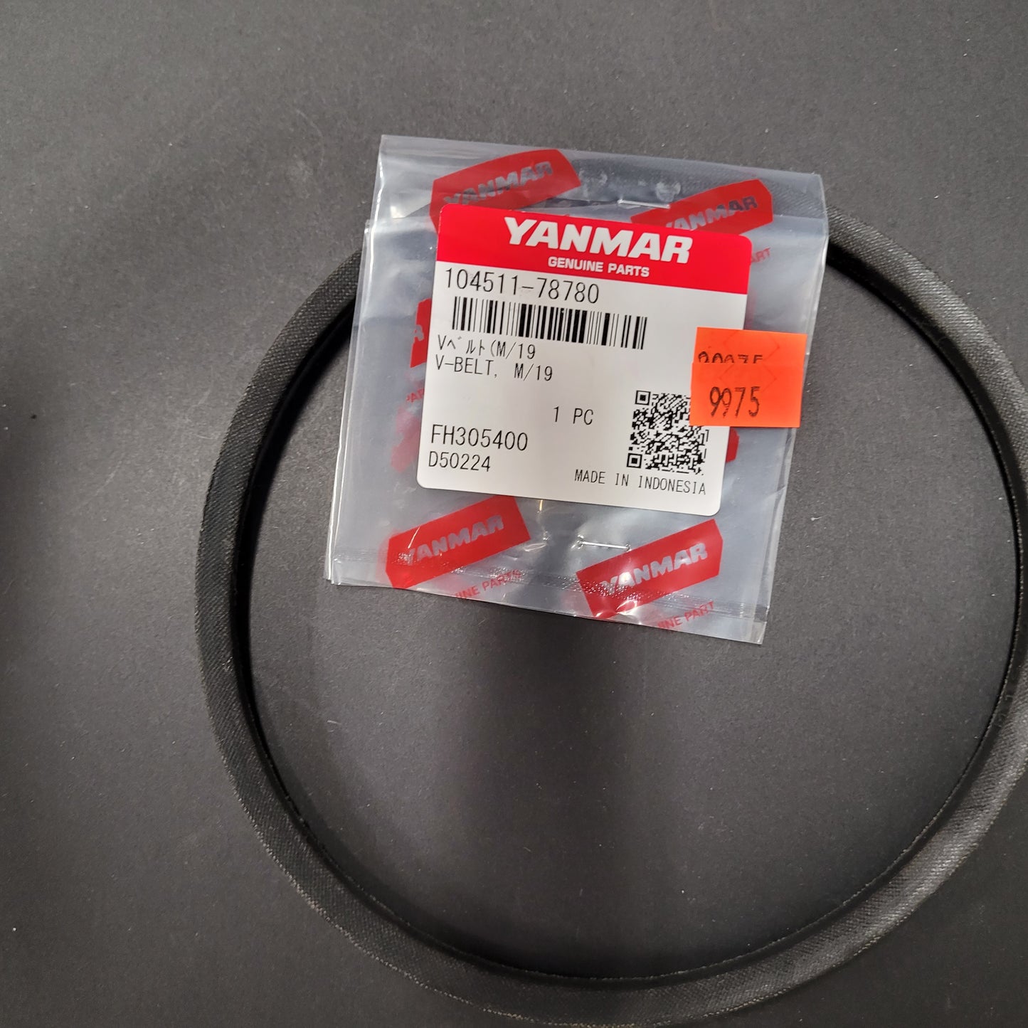 Yanmar GMF SERIES RAW WATER PUMP BELT