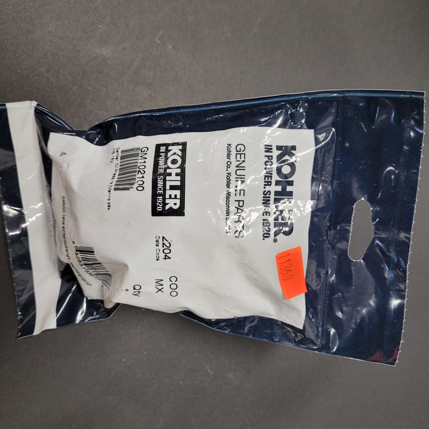 Kohler Oil Pressure Sender