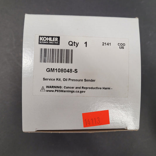 Kohler Kit, Service Oil Pressure Send